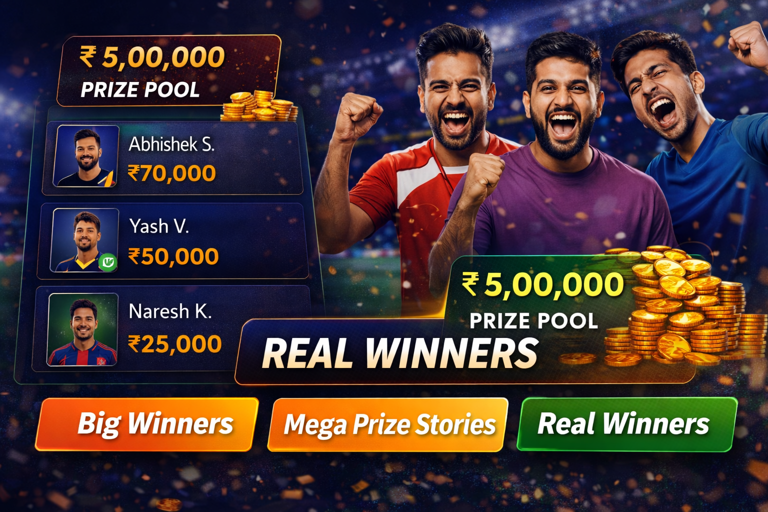 Play Fantasy APK fantasy cricket result notes